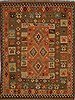 Kilim Multicolor Flat Woven 410 X 610  Area Rug 100-15581 Thumb 0