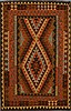 Kilim Orange Flat Woven 43 X 68  Area Rug 100-15582 Thumb 0