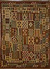 Kilim Multicolor Flat Woven 67 X 96  Area Rug 100-15588 Thumb 0
