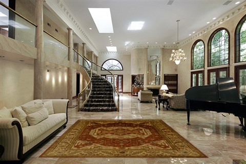 Heriz Yellow Hand Knotted 711 X 910  Area Rug 100-15591 Image 1