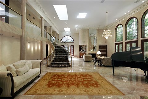 Heriz Beige Hand Knotted 711 X 910  Area Rug 100-15592 Image 1