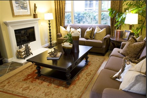 Heriz Beige Hand Knotted 711 X 910  Area Rug 100-15592 Image 2