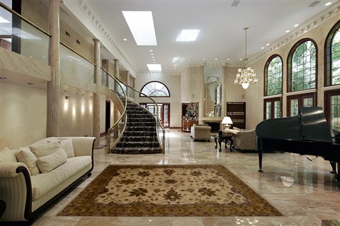 Heriz White Hand Knotted 80 X 101  Area Rug 100-15595 Image 1