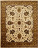 Heriz White Hand Knotted 80 X 101  Area Rug 100-15595 Thumb 0