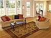 Ziegler Yellow Hand Knotted 710 X 911 Area Rug 100-15597 Thumb 4