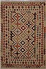 Kilim White Flat Woven 64 X 98  Area Rug 100-15608 Thumb 0