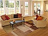 Gabbeh Brown Hand Knotted 69 X 98  Area Rug 100-15609 Thumb 4