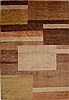Gabbeh Brown Hand Knotted 69 X 98  Area Rug 100-15609 Thumb 0
