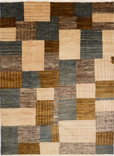Gabbeh Multicolor Hand Knotted 67 X 810  Area Rug 100-15610 Image 0