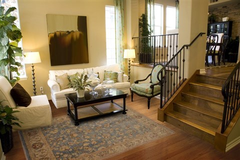 Chobi Beige Hand Knotted 73 X 101  Area Rug 100-15611 Image 3