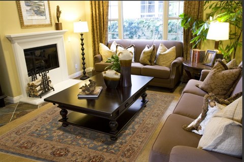 Chobi Beige Hand Knotted 73 X 101  Area Rug 100-15611 Image 2