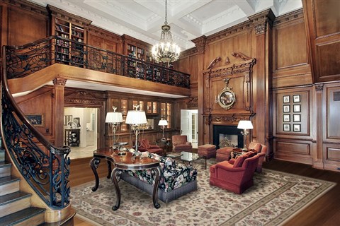 Kashan White Hand Knotted 811 X 1111  Area Rug 100-15620 Image 2