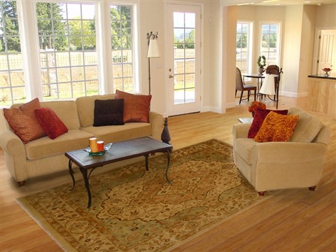 Heriz Yellow Hand Knotted 710 X 102  Area Rug 100-15622 Image 4