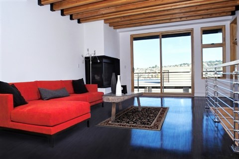 Kashan Blue Hand Knotted 311 X 65  Area Rug 100-15631 Image 6