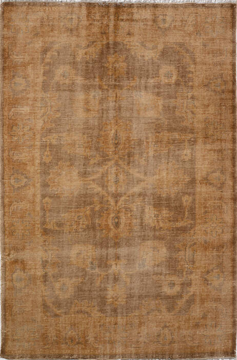 Chobi Brown Hand Knotted 65 X 97  Area Rug 100-15637 Image 0