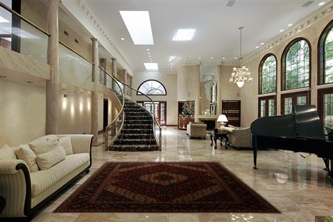 Tabriz Multicolor Hand Knotted 100 X 135  Area Rug 251-15645 Image 1