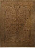 Tabriz Beige Hand Knotted 92 X 125  Area Rug 251-15646 Thumb 0
