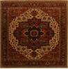 Serapi Beige Square Hand Knotted 910 X 910  Area Rug 251-15649 Thumb 0