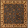 Ziegler Blue Square Hand Knotted 100 X 101  Area Rug 251-15650 Thumb 0