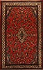 Hamedan Red Hand Knotted 106 X 175  Area Rug 251-15660 Thumb 0