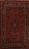 Mashad Red Hand Knotted 97 X 161  Area Rug 251-15662 Thumb 0