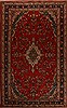 Hamedan Red Hand Knotted 106 X 170  Area Rug 251-15667 Thumb 0