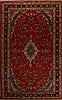 Hamedan Red Hand Knotted 106 X 170  Area Rug 251-15667 Thumb 0