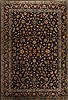 Kashan Blue Hand Knotted 115 X 168  Area Rug 251-15670 Thumb 0