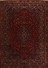Mashad Red Hand Knotted 110 X 155  Area Rug 251-15671 Thumb 0