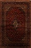 Kashan Red Hand Knotted 100 X 156  Area Rug 251-15694 Thumb 0