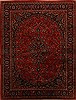 Khorasan Red Hand Knotted 98 X 128  Area Rug 251-15696 Thumb 0