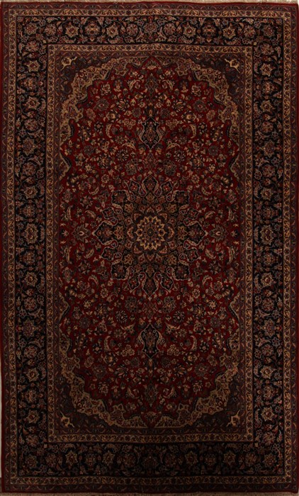 Najaf-abad Red Hand Knotted 98 X 160  Area Rug 251-15704 Image 0