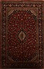 Kashan Red Hand Knotted 100 X 157  Area Rug 251-15707 Thumb 0