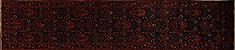 Persian Hamedan Blue Runner 16 to 20 ft Wool Carpet 15712