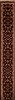 Kashan Red Runner Hand Knotted 26 X 180  Area Rug 251-15719 Thumb 0