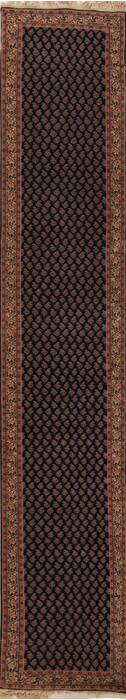 Kashmir Blue Runner Hand Knotted 27 X 149  Area Rug 251-15722 Image 0