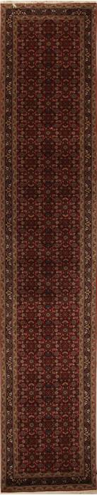 Herati Red Runner Hand Knotted 27 X 1310  Area Rug 251-15749 Image 0