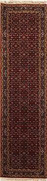 Herati Red Runner Hand Knotted 2'8" X 9'10"  Area Rug 251-15750