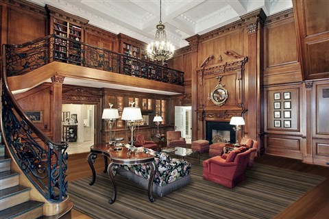 Indo-Nepal Blue Hand Knotted 90 X 1110  Area Rug 100-15765 Image 2