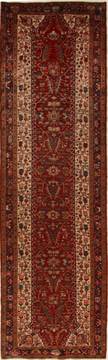 Persian Heriz Red Runner 13 to 15 ft Wool Carpet 15786