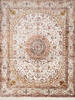 Qum White Hand Knotted 710 X 100  Area Rug 100-15800 Thumb 0