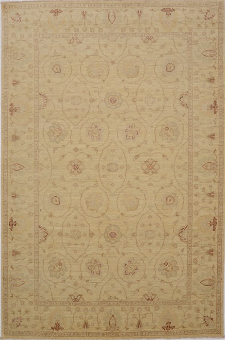 Chobi Green Hand Knotted 60 X 89  Area Rug 100-15815 Image 0