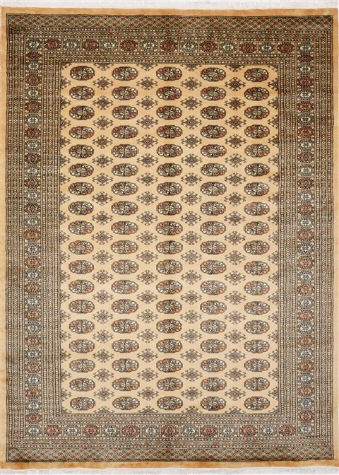Bokhara Beige Hand Knotted 66 X 96  Area Rug 100-15817 Image 0