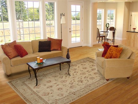 Chobi Beige Flat Woven 60 X 91  Area Rug 100-15819 Image 4