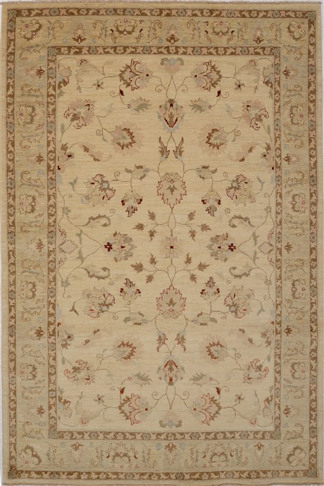 Chobi Beige Flat Woven 60 X 91  Area Rug 100-15819 Image 0