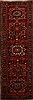 Heriz Red Runner Hand Knotted 37 X 112  Area Rug 250-15822 Thumb 0