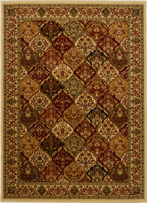 Bakhtiar Green Machine Made 53 X 73  Area Rug 100-15832 Image 0
