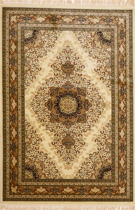 Karajeh Green Machine Made 53 X 77 Area Rug 100-15846 Image 0