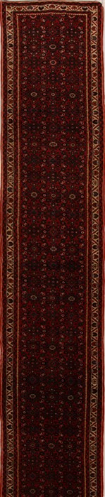 Hossein Abad Red Runner Hand Knotted 29 X 1510  Area Rug 250-15847 Image 0