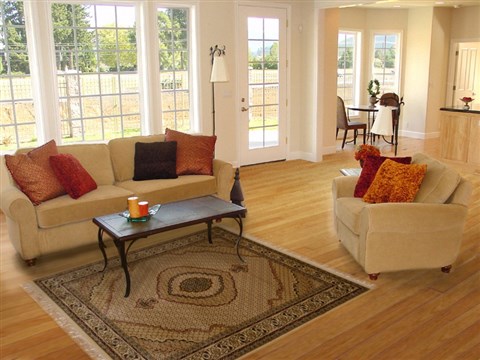 Mahi Beige Machine Made 53 X 77 Area Rug 150-15858 Image 4